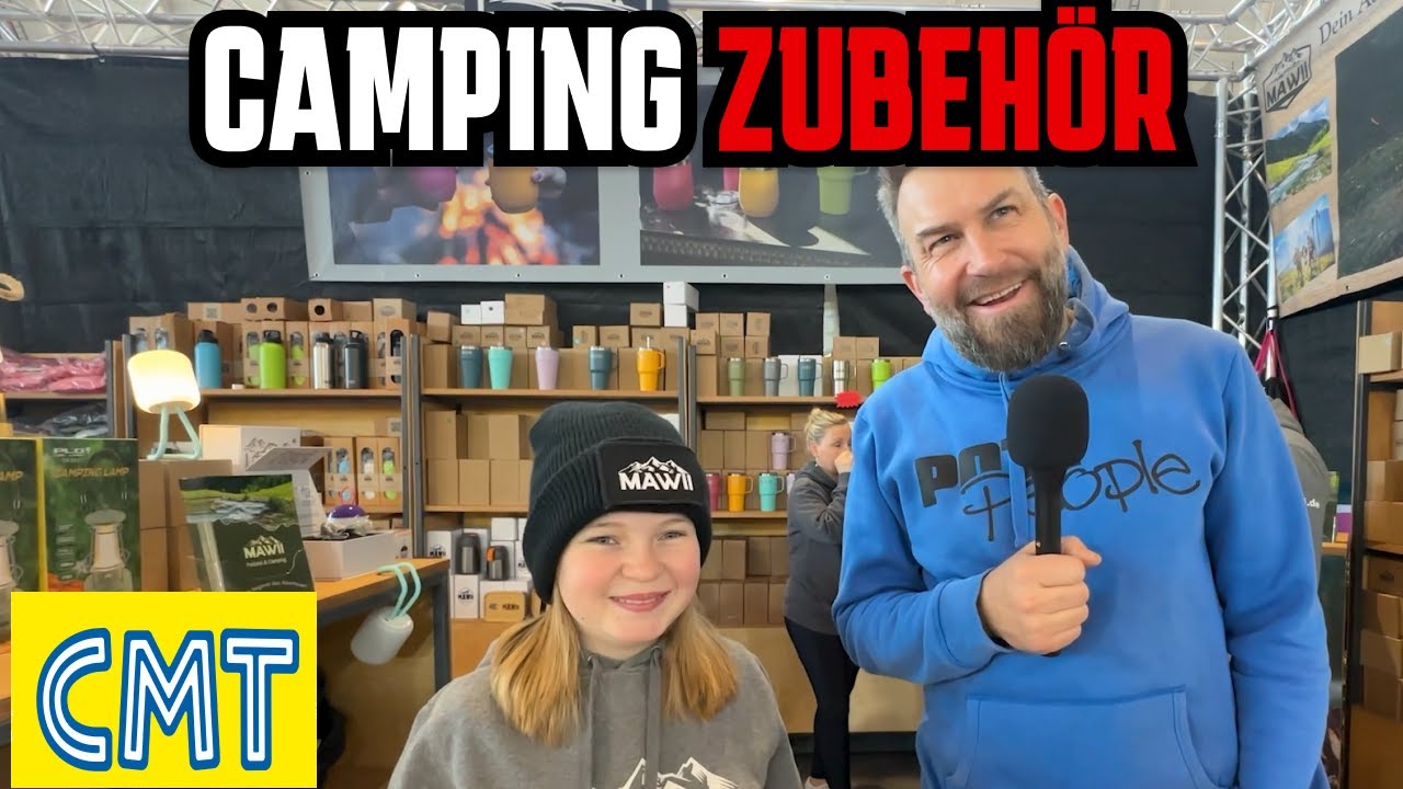 CMT 2025 Camping Zubeh&ouml;r Highlights! 🚐 | exklusive Einblicke | CamperTobi mit WoMoMeister in Halle 7