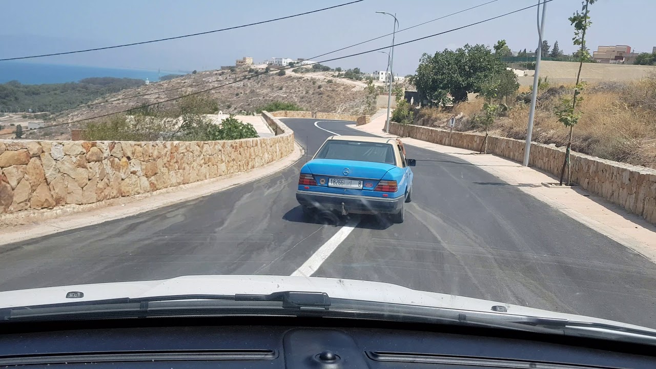 Nice road to nice view - Sfiha beach AlHoceima #AlHoceima #Sfiha #Sfiha_beach #road #summer #Morocco