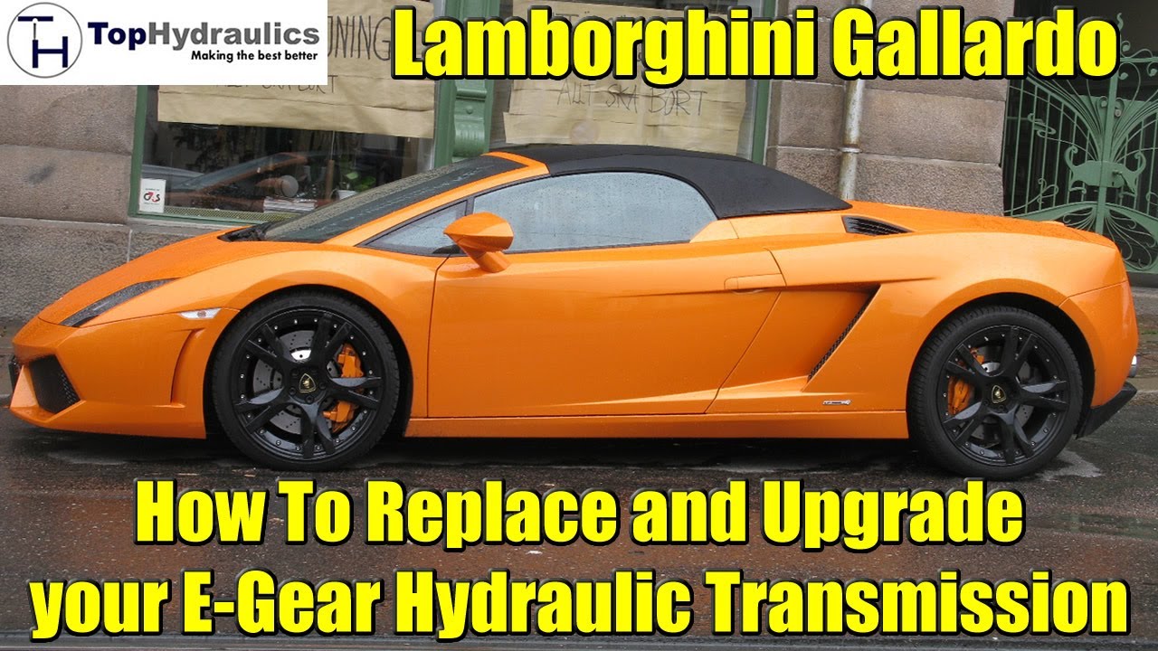Lamborghini Gallardo E Gear System Removal