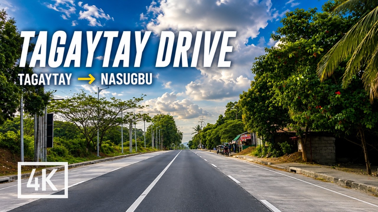 Real Drive Tagaytay to Nasugbu 🇵🇭 | Winding Roads & Scenic Views | Driving Tour 4K | Philippines