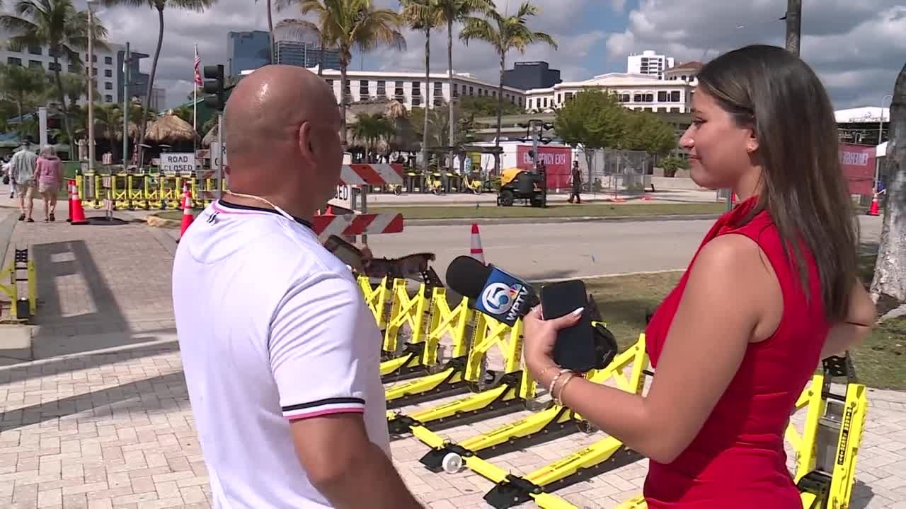 Roads closed through next week for Palm Tree Music Festival
