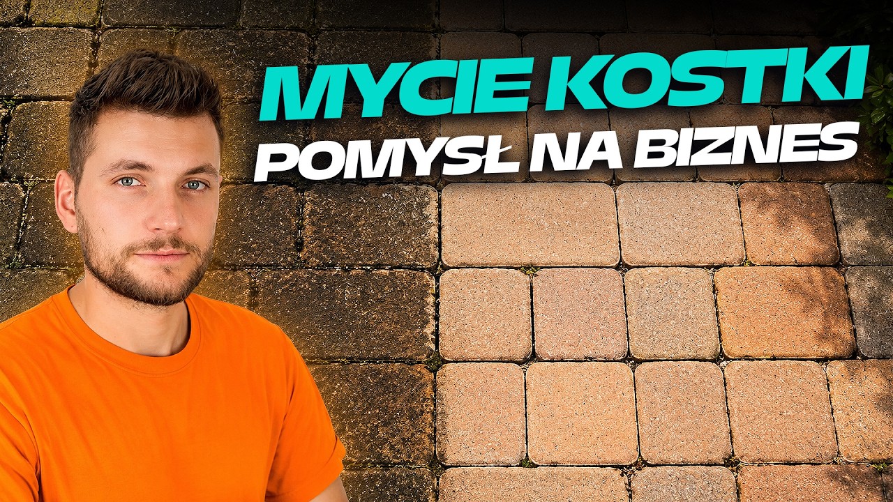 Jaka myjka do mycia kostki?  Mycie kostki pomysł na biznes | Q&A część I | DOMINIKMALUJE #32