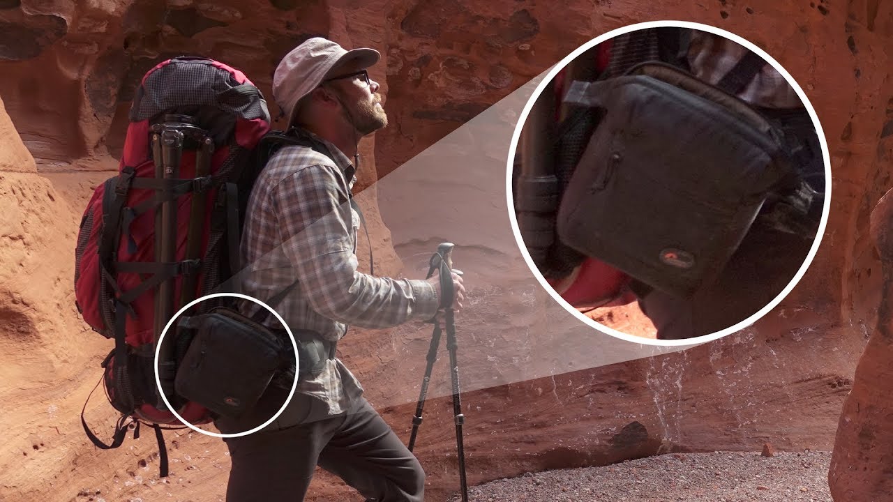 Backpacking Saddle Bags: Easy Access to Camera Gear While Hiking