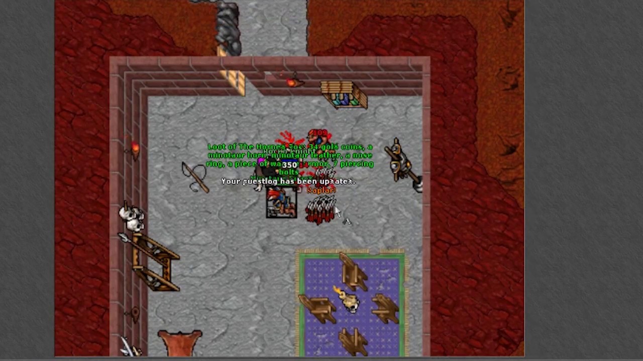 Tibia | The Horned Fox - Minotaur Boss