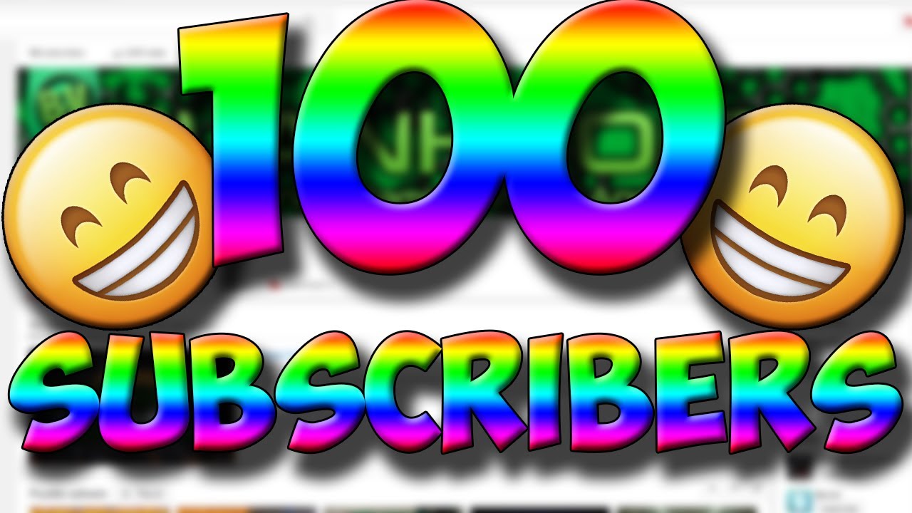 100 People Watch My Videos I Thank You So Much :) I 100 Subscriber Special