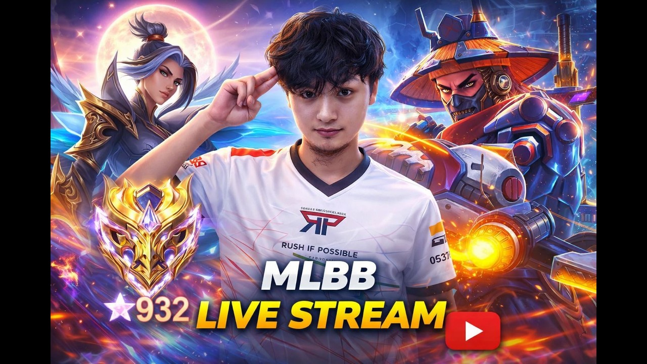 🔴RANK GAME JUNGLER | MLBB LIVE |🔴