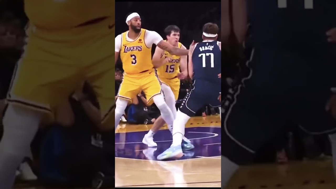 Luke & Lebron Dropping Dimes 🥽🎯 #nba #shorts