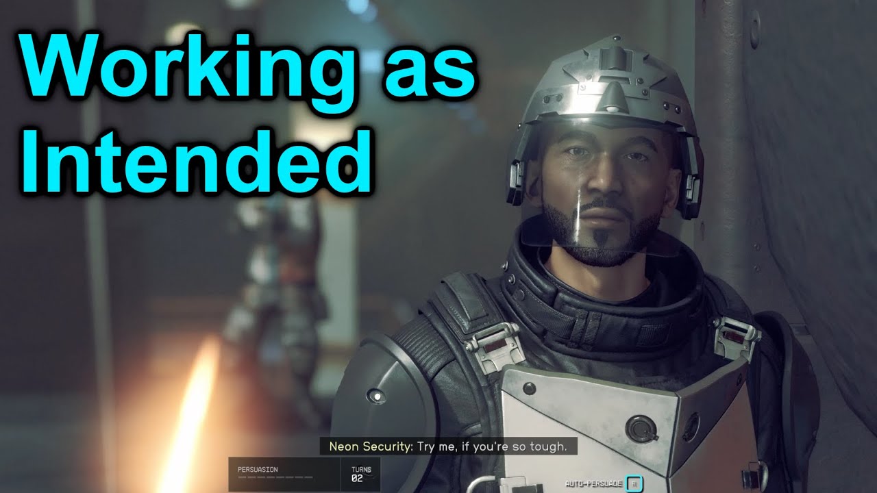 Starfield: Is there a problem Officer