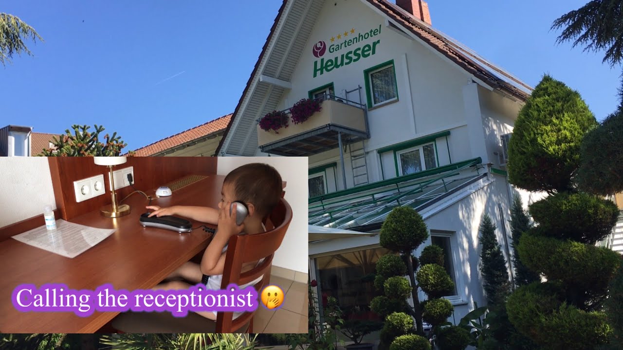 Our  Hotel room in Garten-Hotel Heusser #Bad Dürkheim