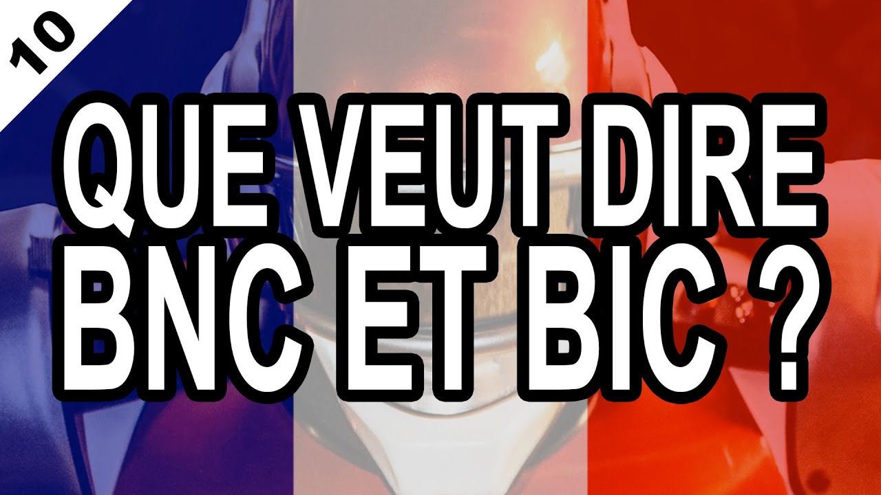 AUTO-ENTREPRENEUR 10 Que veut dire BNC et BIC ?