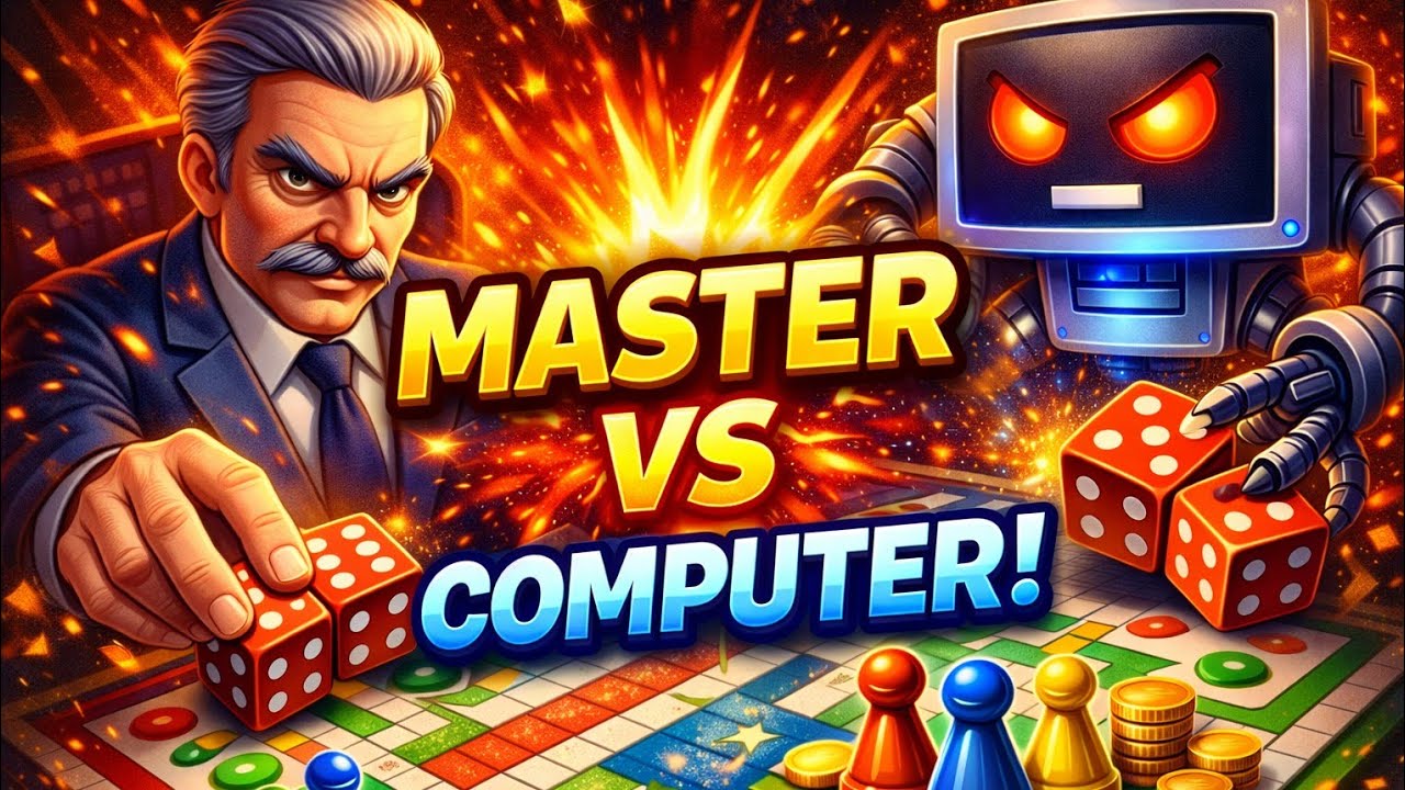 Kya Computer Jeet Payega? 🤖 Ludo Master Challenge