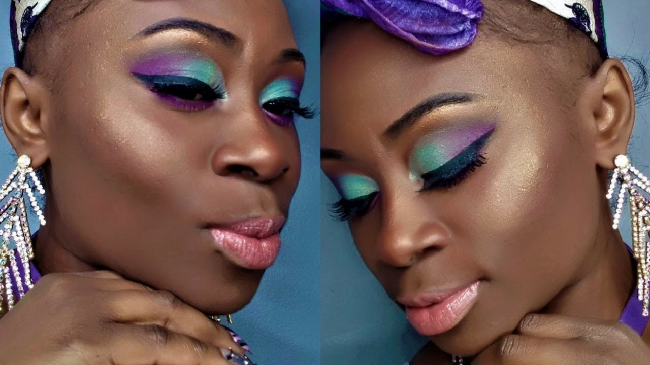 HEAD WRAP INSPO PASTEL CUT CREASE AND FULL MAKE UP TUTORIAL||SPRING SERIES||