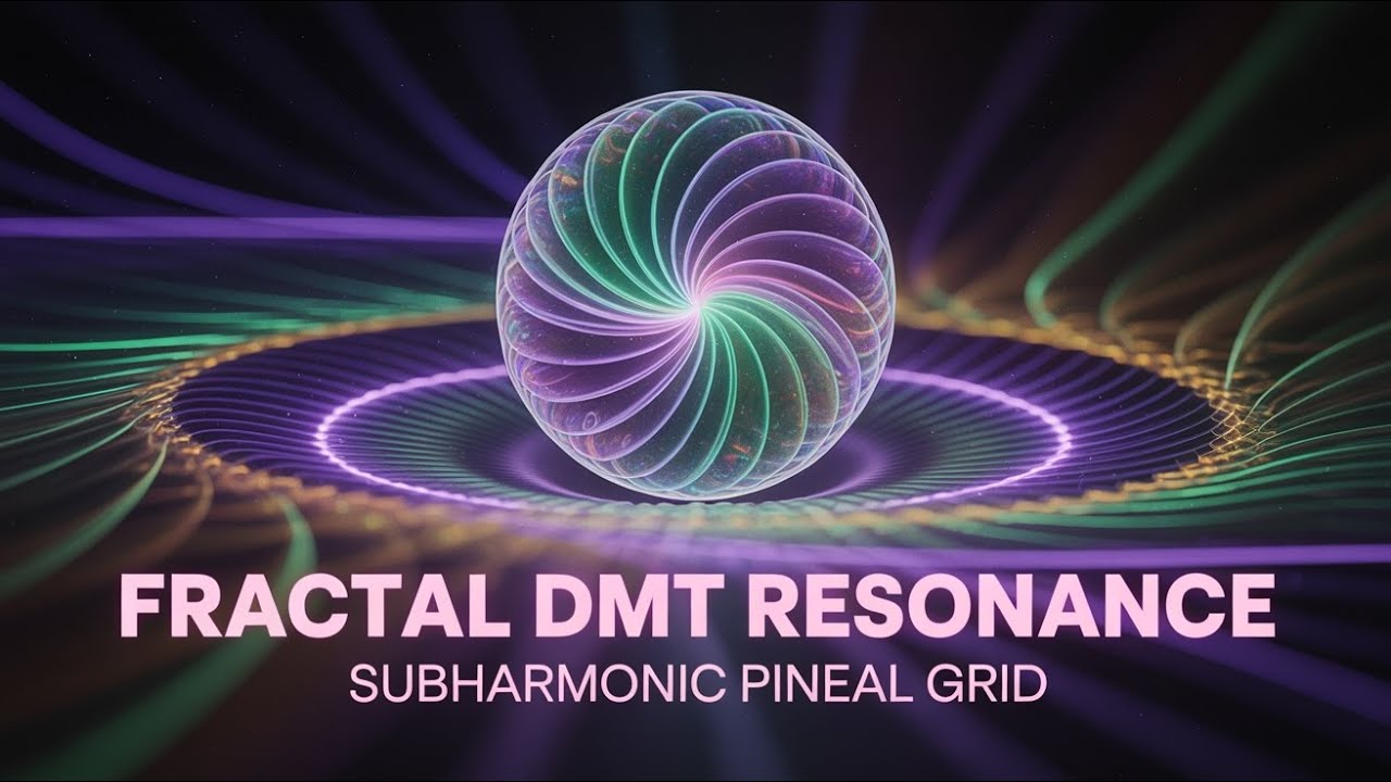 Fractal DMT Resonance | Subharmonic Pineal Grid
