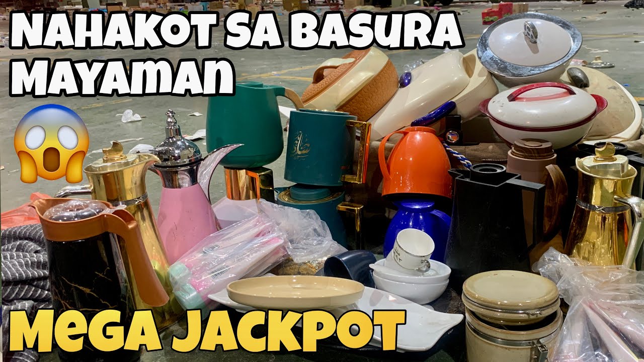 WOW LAKAS MAKAJACKPOT NG MGA YAMANG GAMIT ANG SOUQ JUMMA | DUMPSTER DIVING | BESTIE BUDDY 