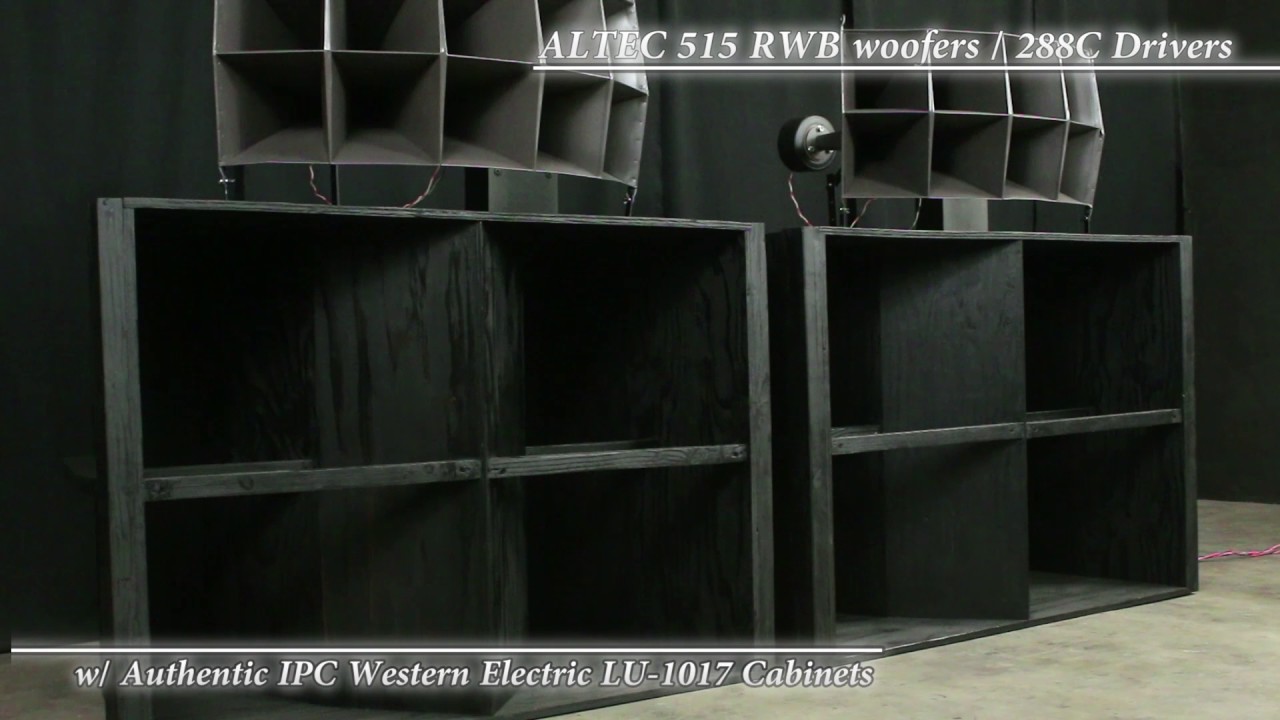 ALTEC 515/288C w/ IPC Western Electric Cabinets 3