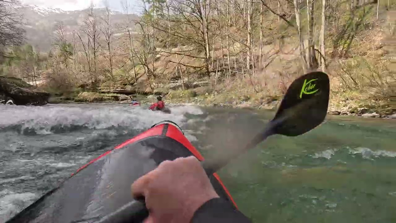 Salza Ostern 2024 Packraft Alpacka Valkyrie, Wolverine