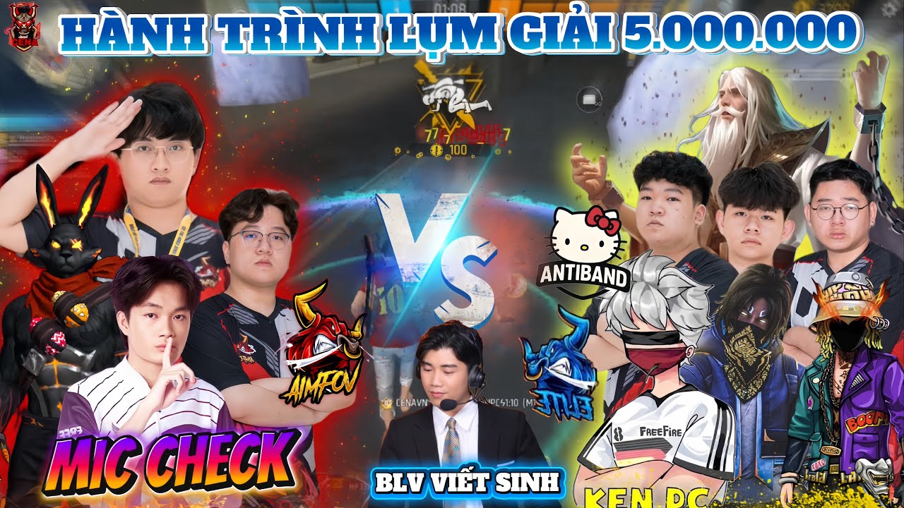 FREE FIRE | CENA Cùng AIMFOV Tham Gia 