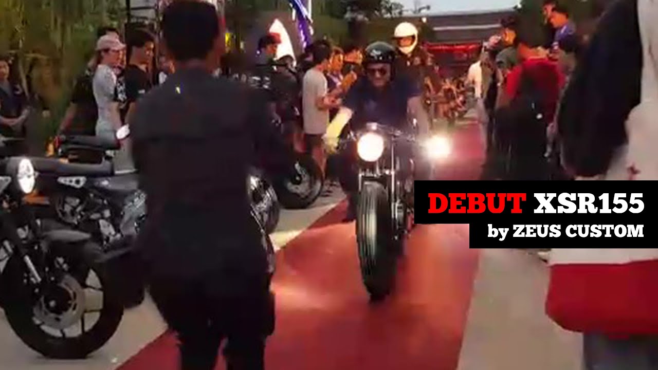 RED CARPET! Yamaha XSR 155 Luxury Racer by Zeus Custom