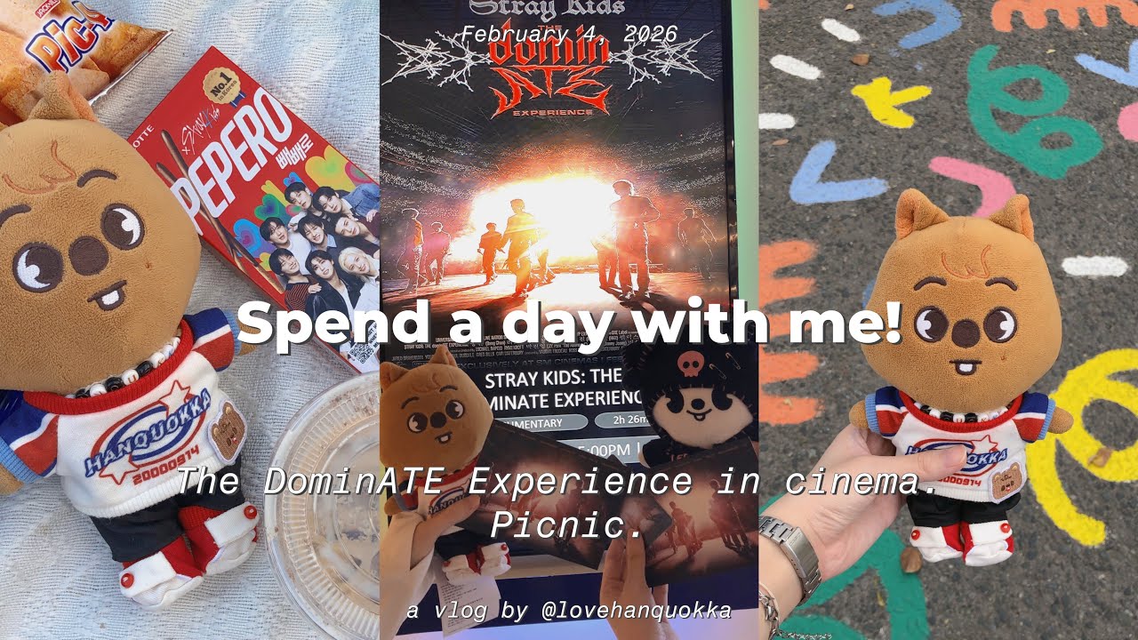 [eng/한] stay vlog 🌟 spend a day with me! the dominATE experience. picnic. 🧺🍃 | stay vlog