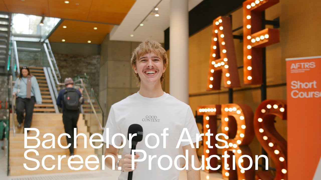AFTRS Open Day 2025 - Bachelor of Arts Screen: Production