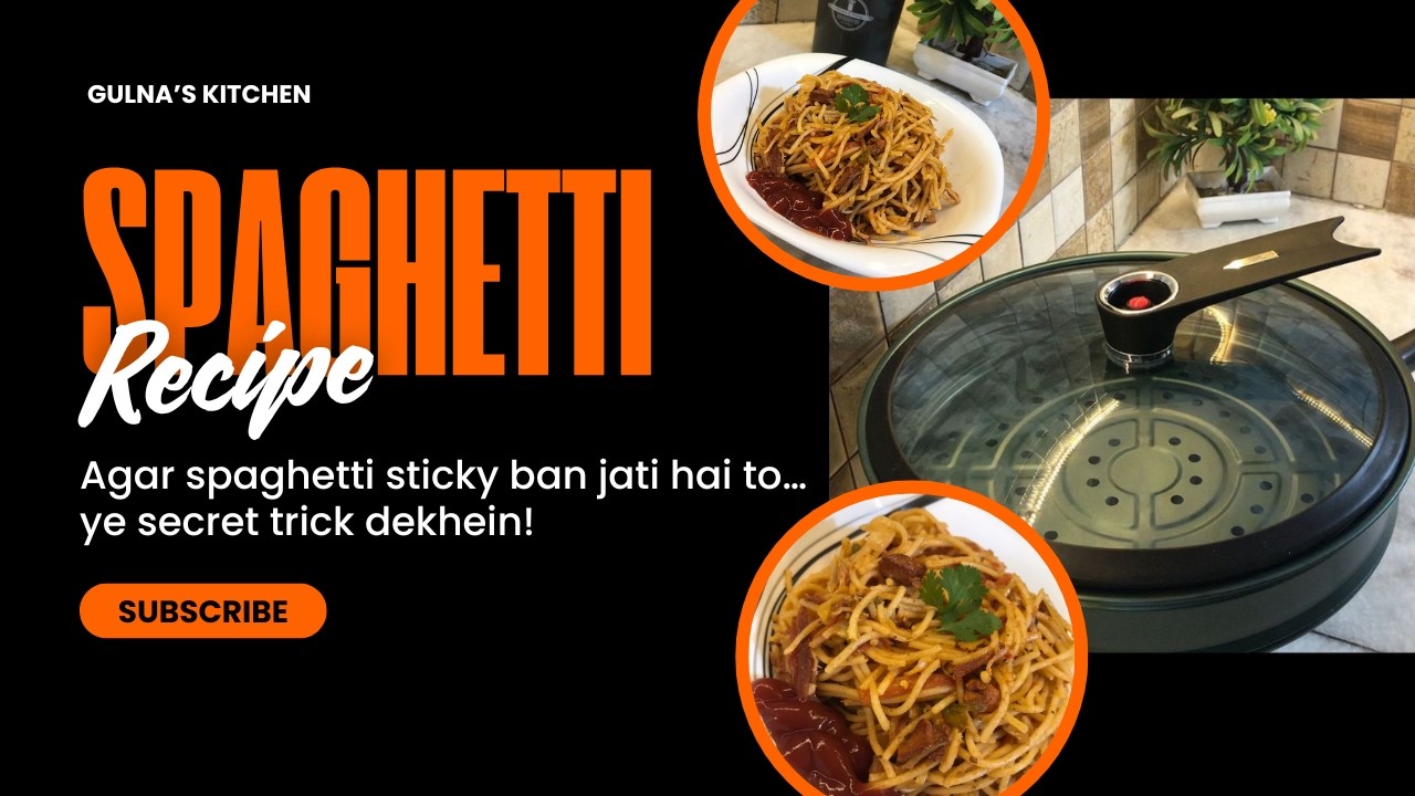 Easy Chicken Spaghetti Recipe | Simple & Delicious Home Kitchen Cooking 🍝