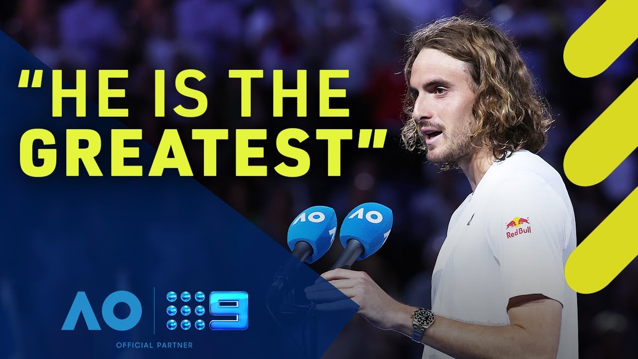 Tsitsipas’ touching message to champion Djokovic - AO Men’s Final 2023 | Wide World of Sports