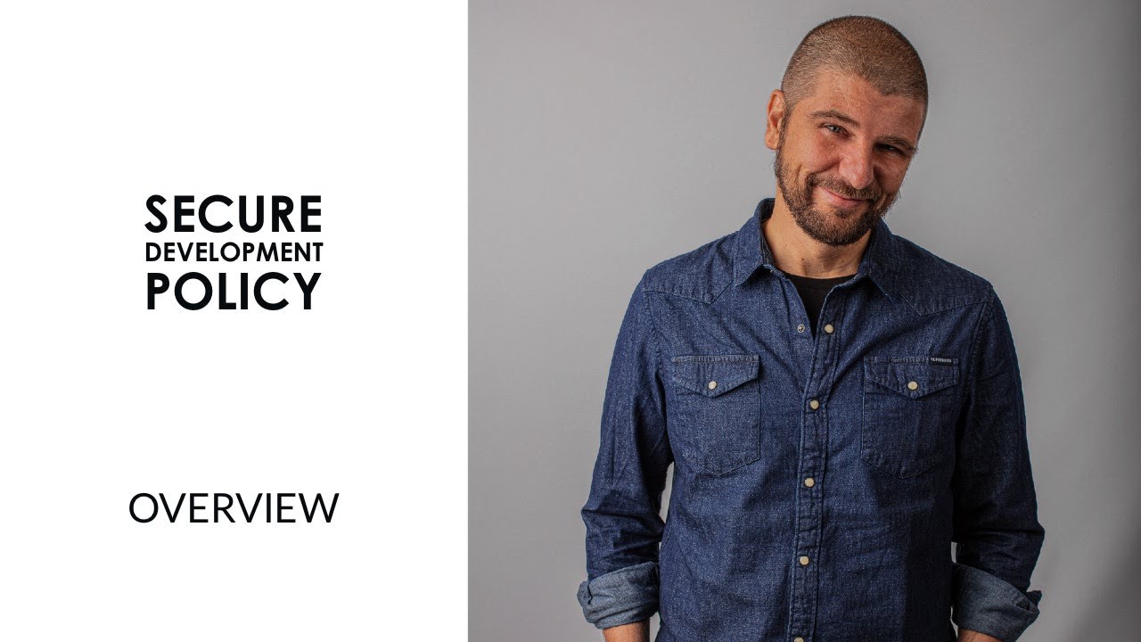 Secure Development Policy Template Overview