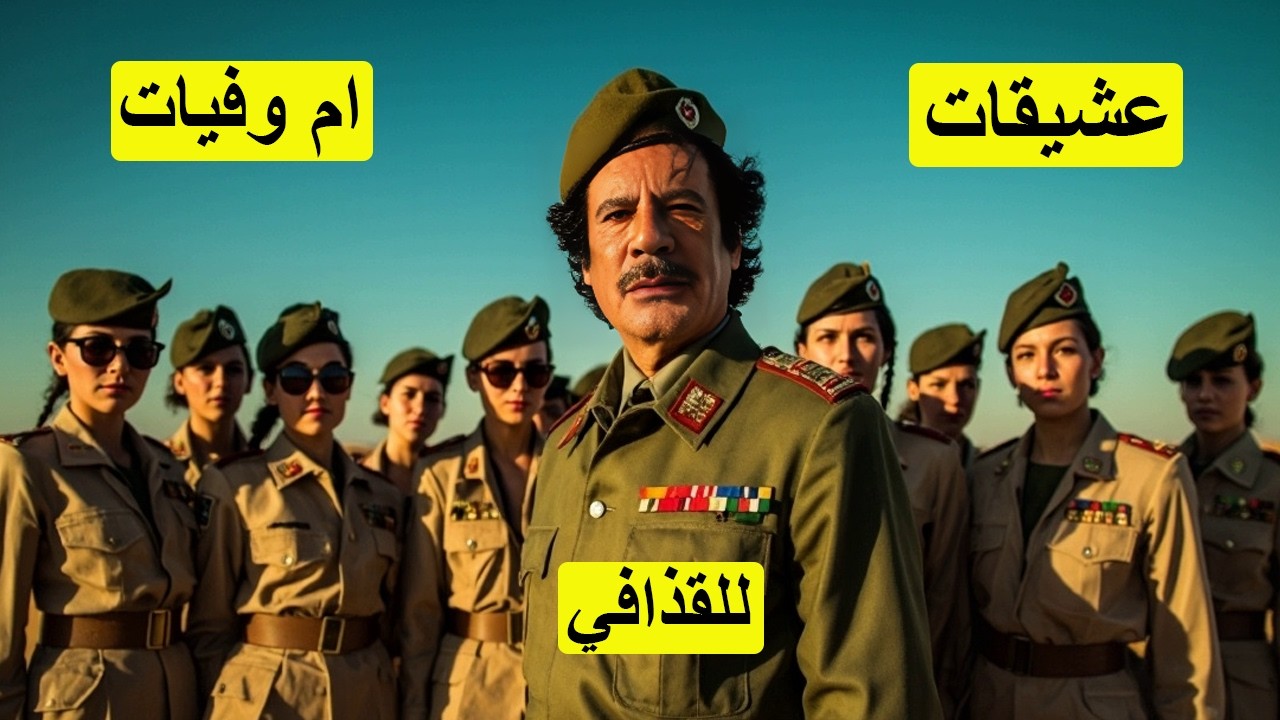 لماذا احاط القذافي نفسه بالنساء الحقيقة التي اخفيت عنا؟