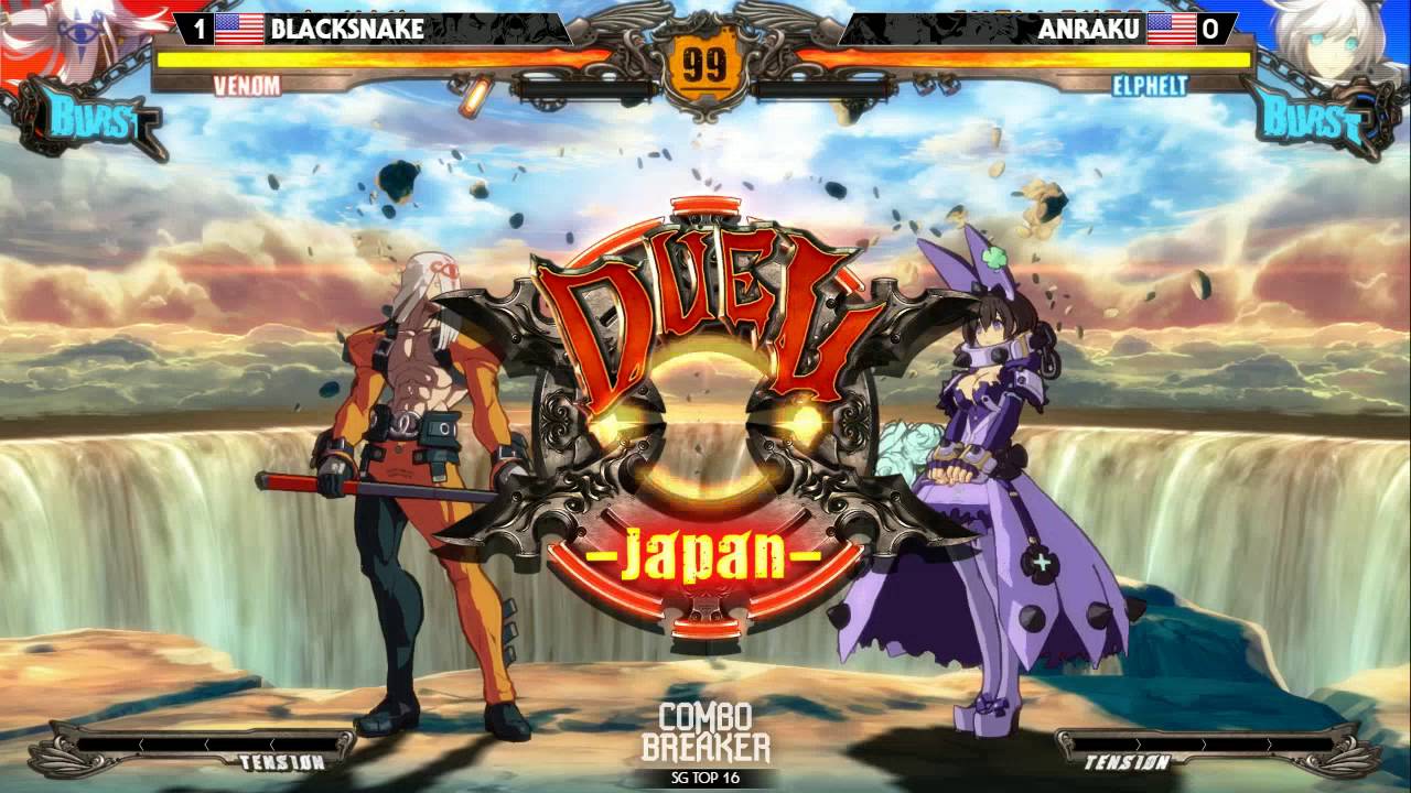 Guilty Gear Xrd Top 16 Tournament - Combo Breaker 2016 - Day 2