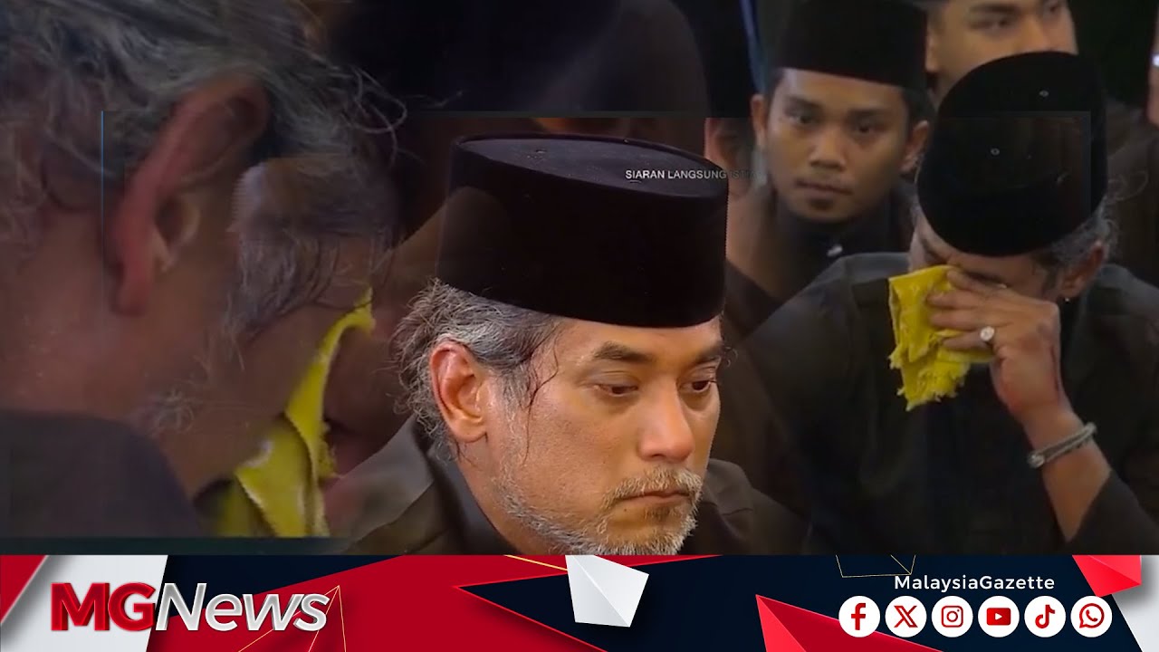 Meruntun Jiwa... Air Mata KJ Berderai Tatkala Talkin Pak Lah Dibaca