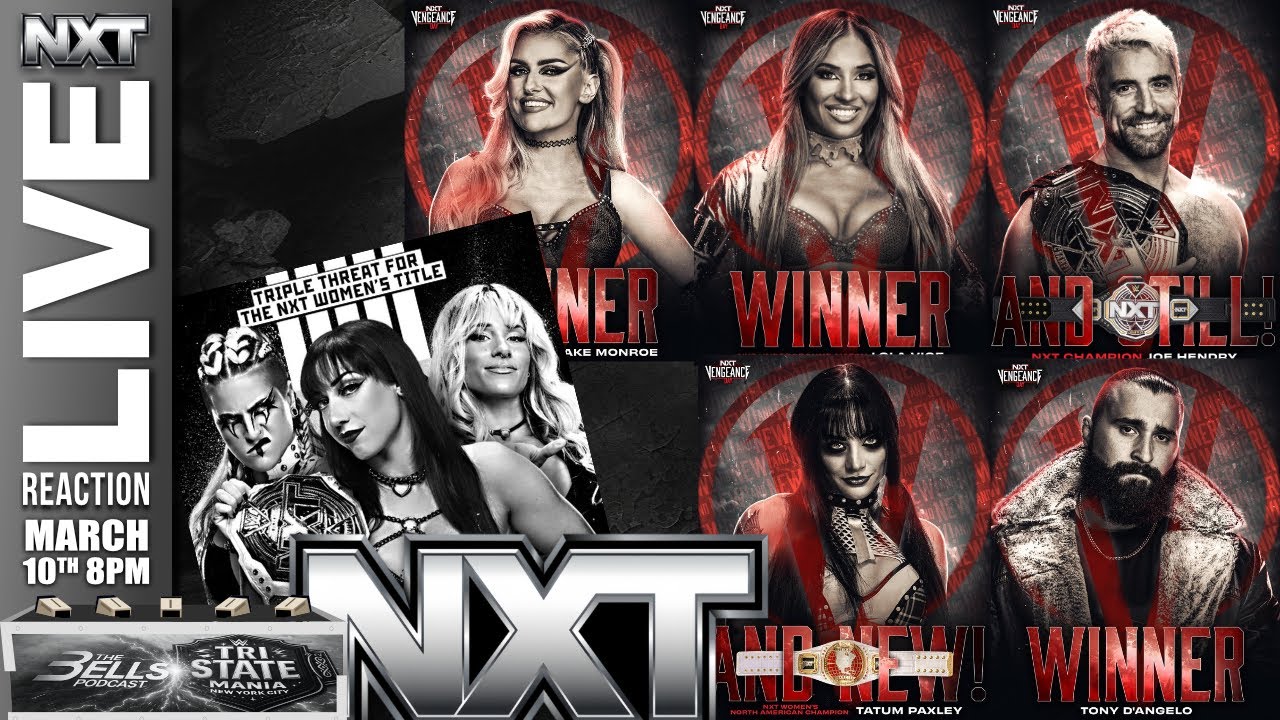 WWE NXT LIVE REACTION! / V-Day Aftermath!