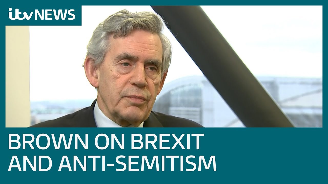 Full interview: Gordon Brown says Brexit should be delayed by 12 months | ITV News
