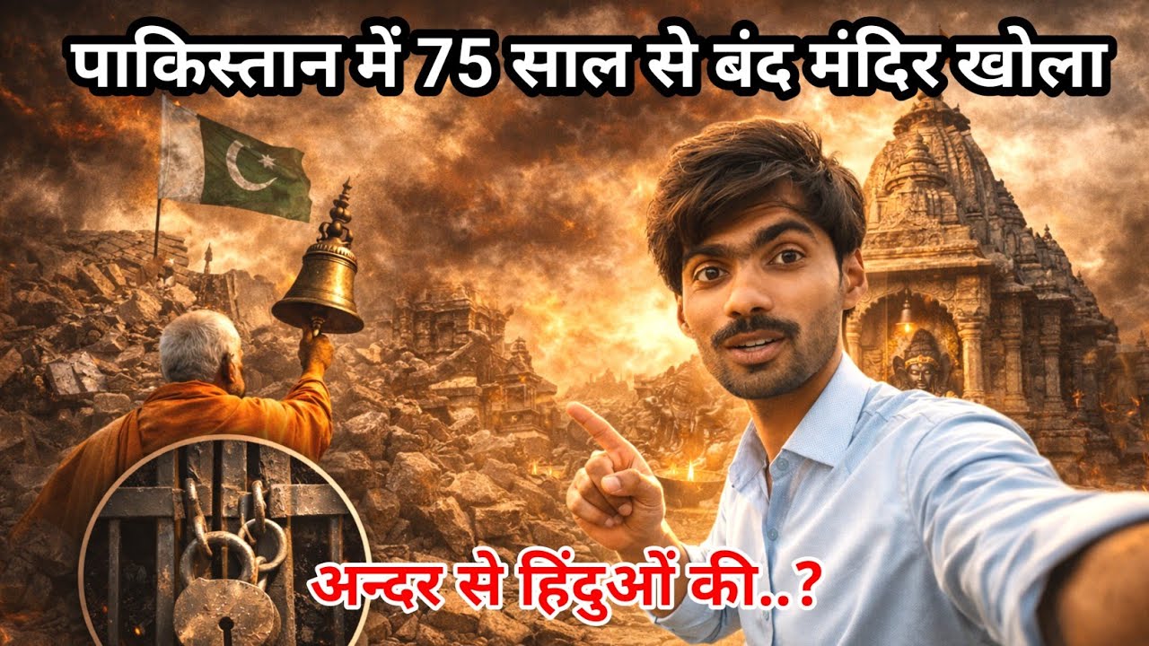 75 Years of Silence Ends | Hindu Temple Reopens in Pakistan | Kailash Manjirana Vlogs