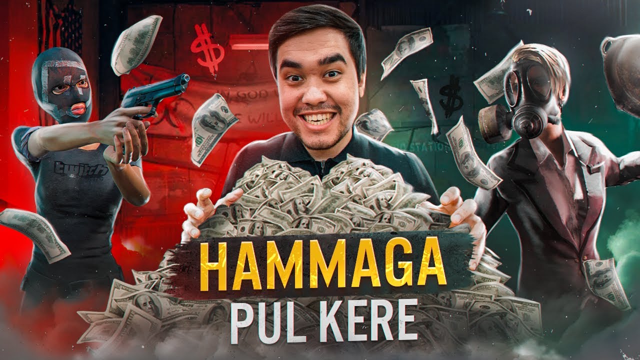 PUBG MOBILE - HAMMAGA PUL KERE QIZIQ LOBBI BO'LDI VA OHIRIDA MEHMONIMIZ BOR