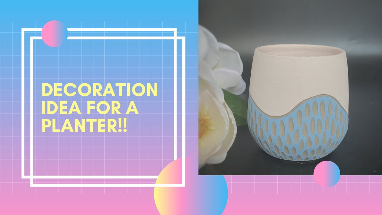 #24 - Decoration Idea Using Underglazes | Handmade Ceramics | #Pottery