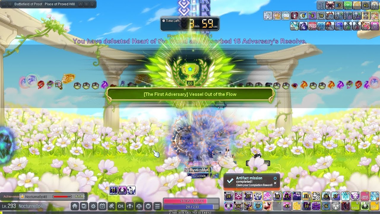 MapleStorySEA Demon Slayer solo Normal First Adversary
