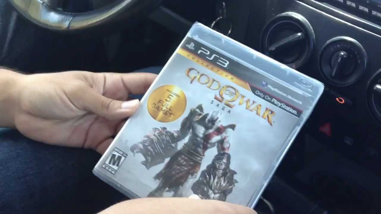 GOD OF WAR SAGA UNBOXING