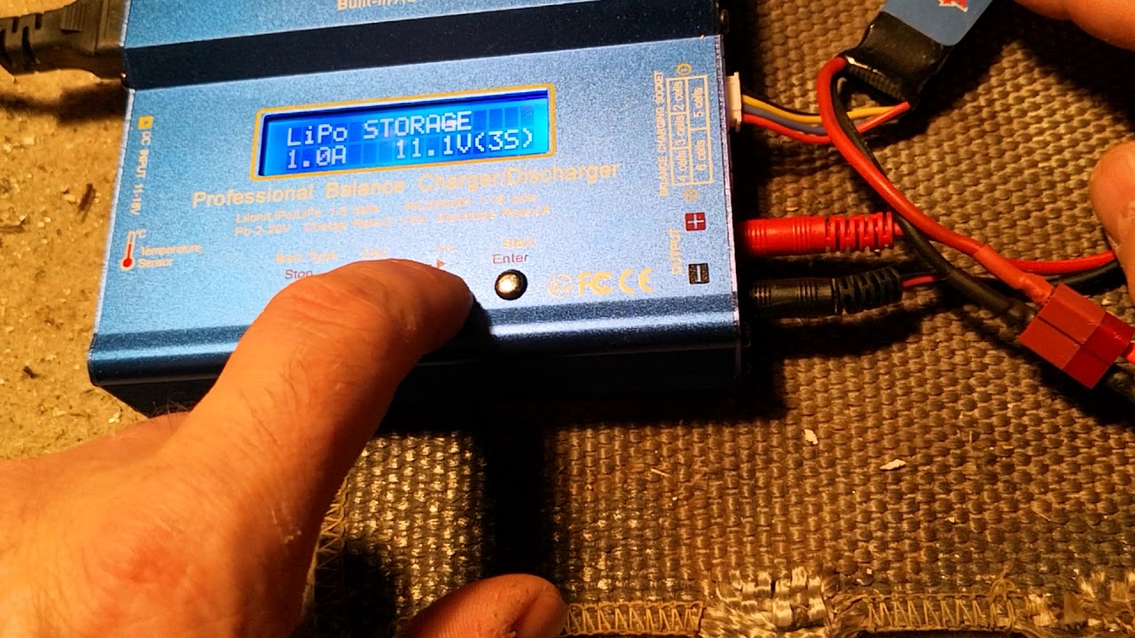 LiPo storage mode
