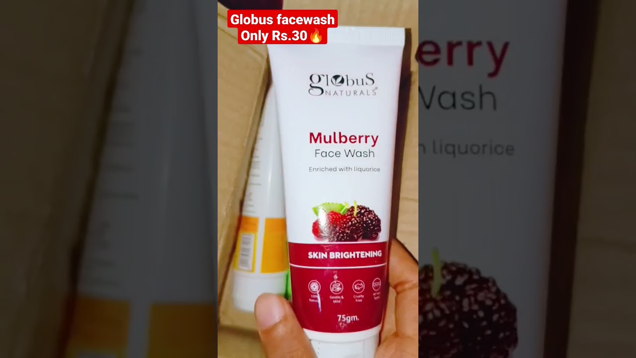 Globus naturals face wash just Rs.30🔥 #shorts #shopsy #globusfacewash #viral #skincare #flipkart