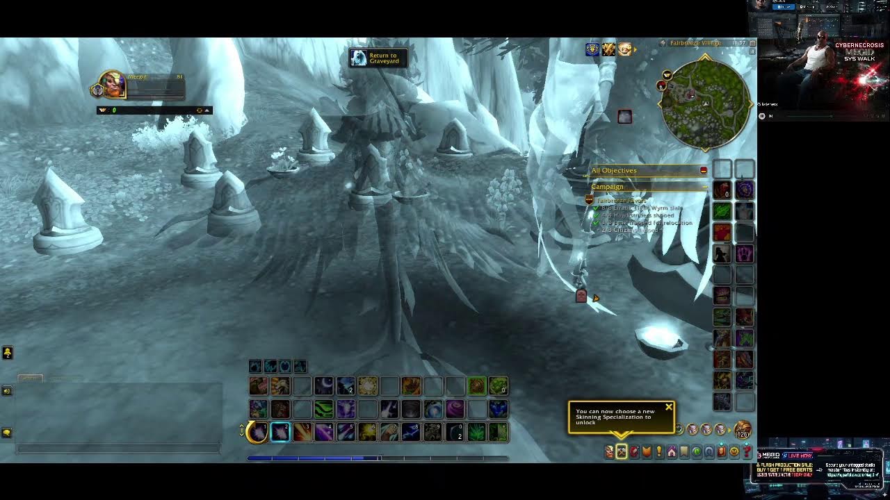 ☠️ WORLD OF WARCRAFT MAINLINE // Live Cyber-Trap &  Soundscapes [MEGID]