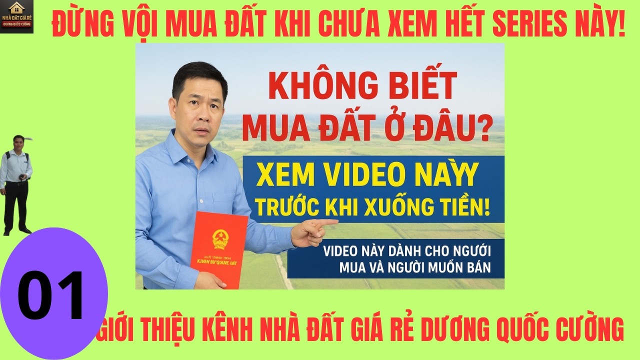 nên mua đất ở đâu? Dương Quốc Cường nhà đất giá rẻ