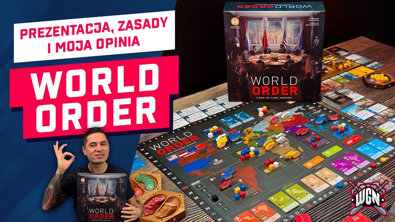 🇵🇱 World Order - prezentacja, zasady gry i moja opinia