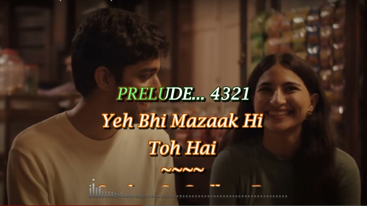 MAZAAK Karaoke With Scrolling Lyrics, Anuv Jain