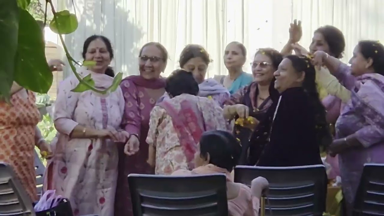 Phoolon ki holi AT Sanjvini Sharnam Hoshiarpur