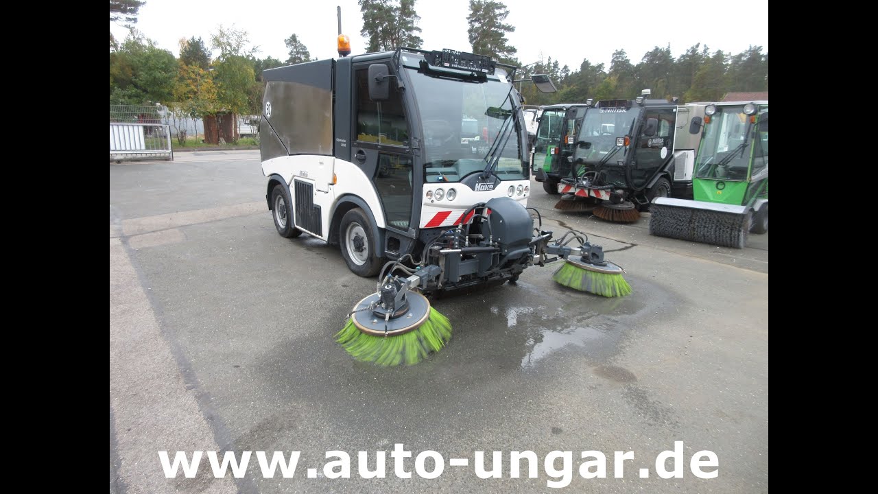 Hako Citymaster CM 2000 Kehrmaschine 4-Rad-Lenkung VW Diesel Motor www.auto-ungar.de