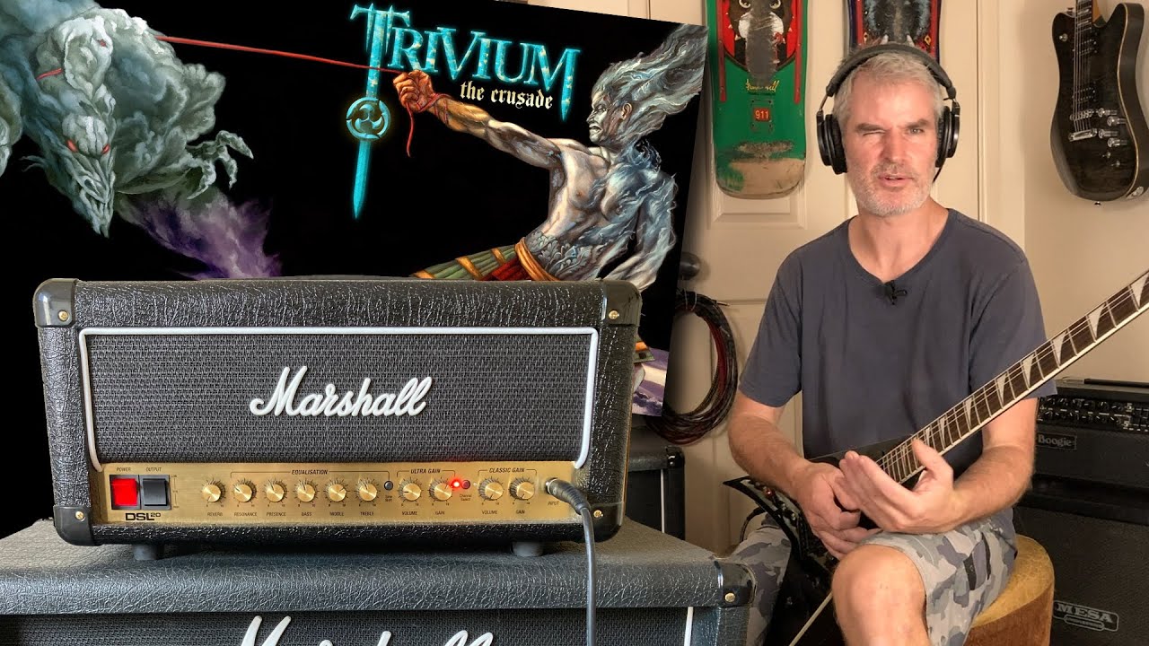 Capturing Trivium - The Crusade Guitar Tone (Marshall DSL20H)