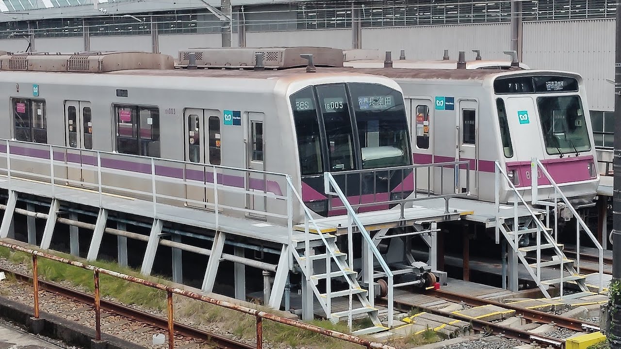 東京メトロ8000系走行音・扉開閉音集