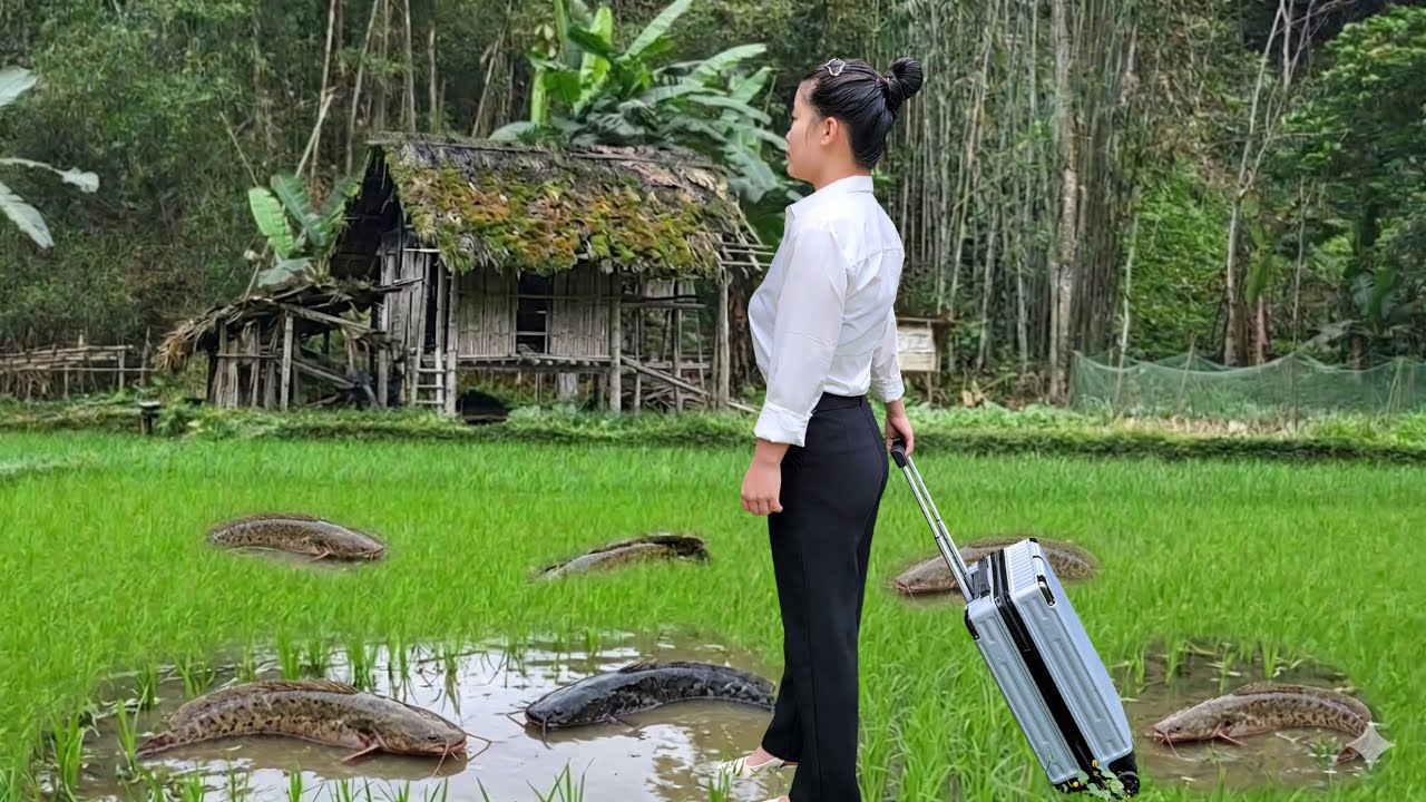 The young female CEO returned to her hometown to live alone, working as a Fisherwoman and Cook