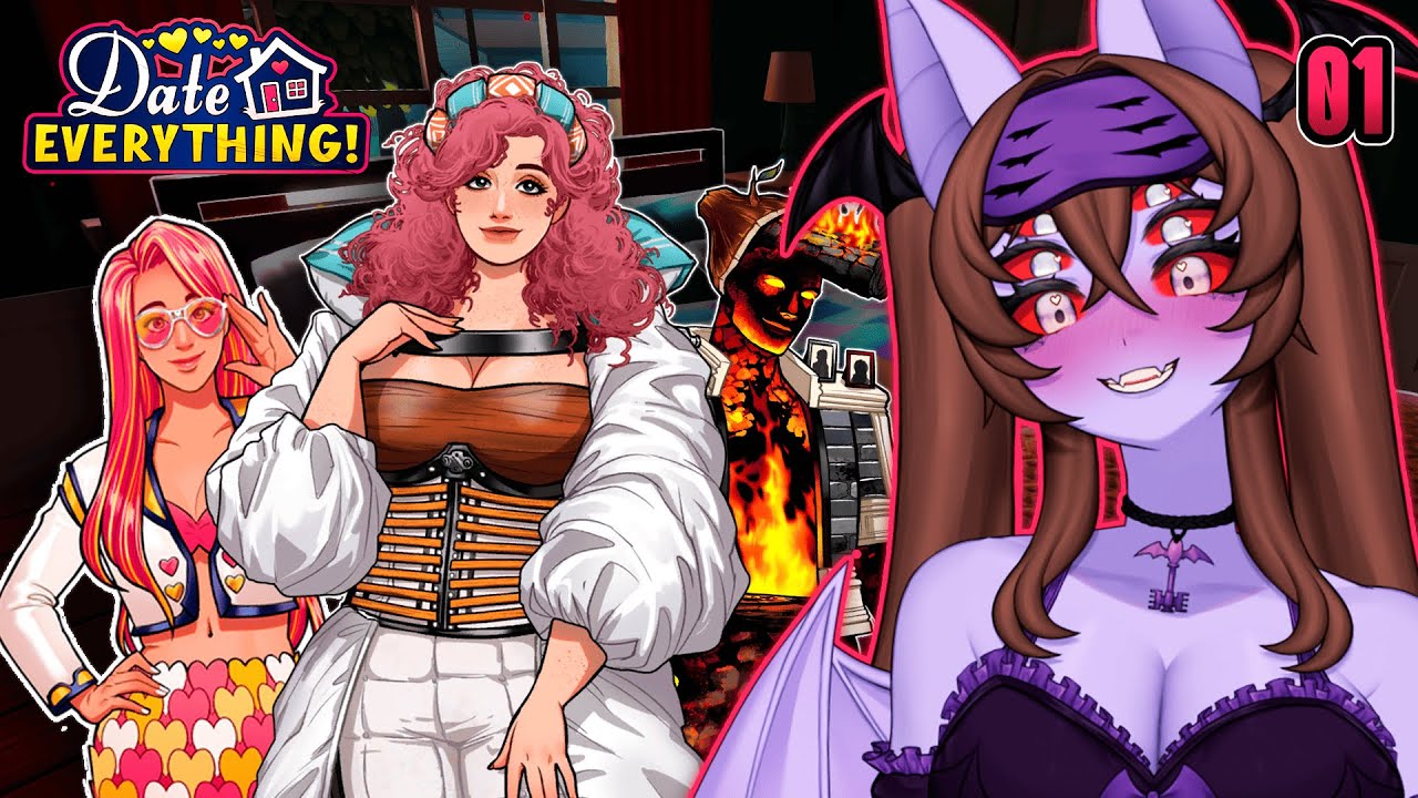 NESSE JOGO VOCÊ PODE NAMORAR TUDO (TUDO MESMO!) | Date Everything! #01