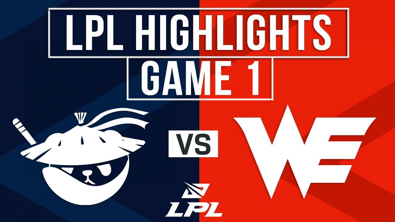 AL vs WE Highlights Game 1 | LPL Playoffs 2026 | Anyone's Legend vs Team WE